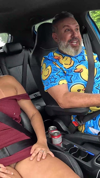 Naughty Little Caah Hitched a Ride in Recife and Let Her Tight Little Ass Get Used at Olinda Beach