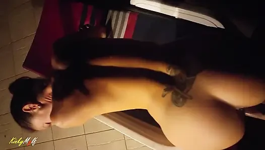 Hot Quickie Sex Outdoor with a Hot MILF