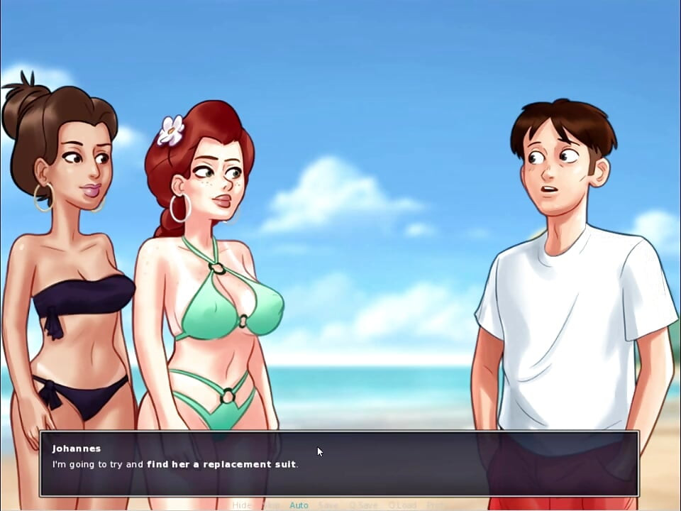 Summertime Saga - Eve might be pregnant after Johannes fucked her