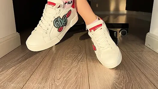Foot Play in Shoes, Socks, Barefoot