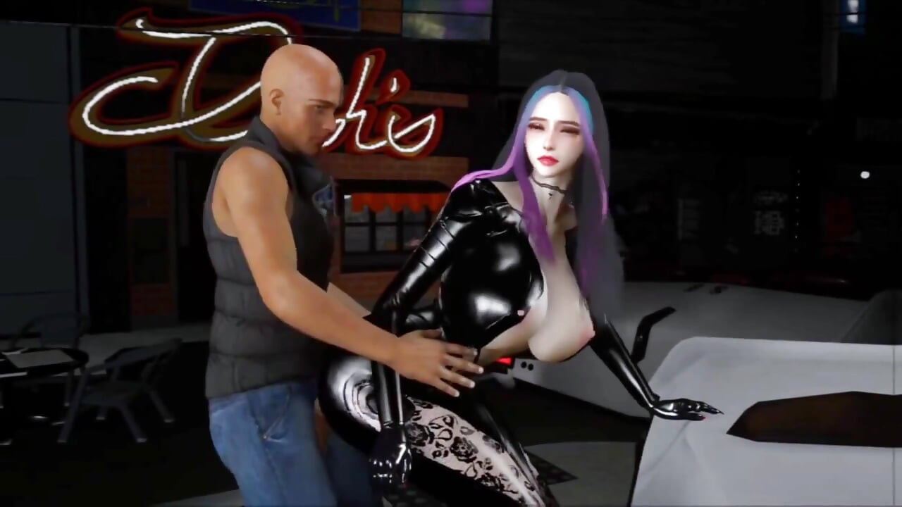 Super Beauty Bigboob Racing Girl (partea 01 - Hentai necenzurat 3D V122