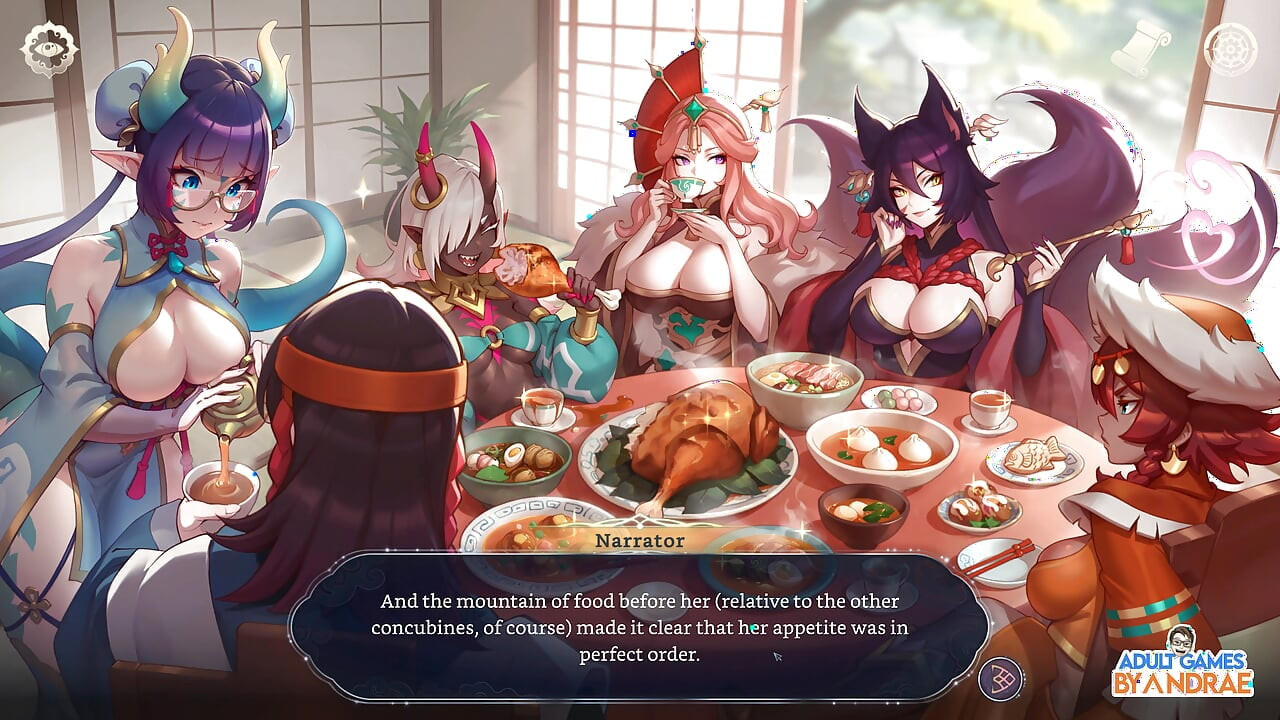 EP9: Tea Ceremony with the Chosen 5 – A Royal Gathering in the Imperial Harem – Harem Fantasy