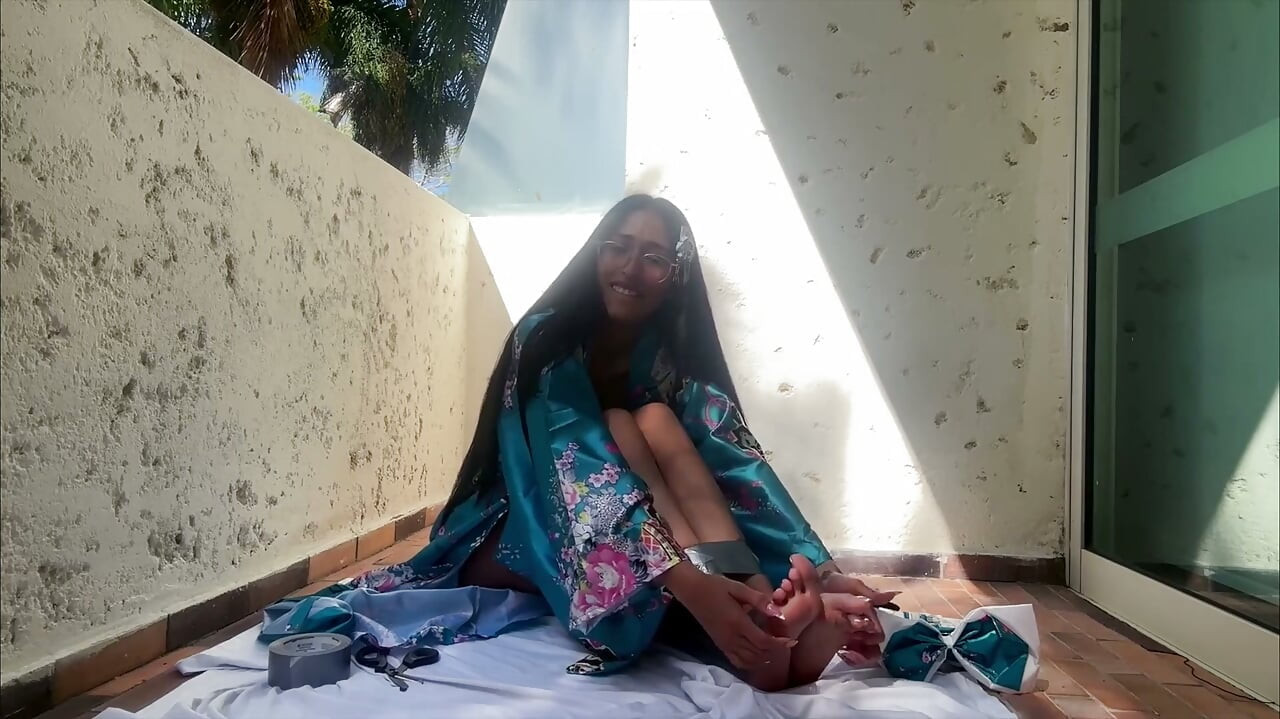 Perhambaan diri Asia purba 4k Fantasi Ritual Giselle Amore solo!