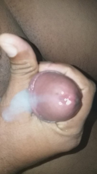 Thick cum load by srilankan  black cock