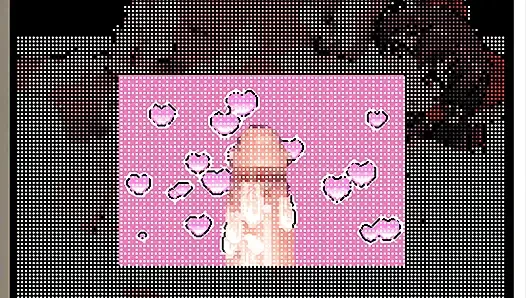 Hentai oyunu - touhou reimu pixel hentai seks animasyonu