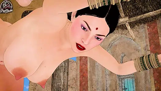 Gaon ki bhabhi wird zur schlampe aller - von der Lkw-Fahrt bis zur vollen Gaand Maar