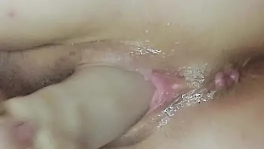Bermain dengan close-up dan berminyak