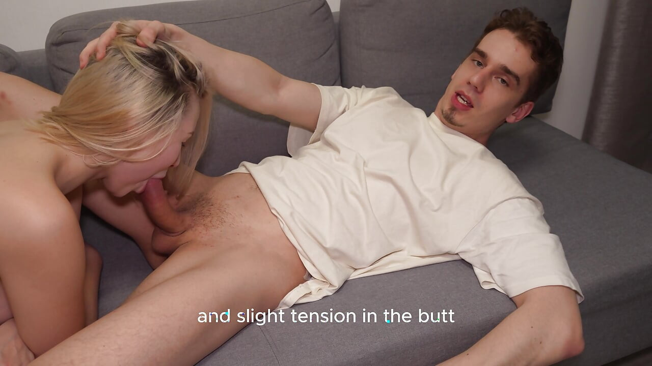 Step-brother Dealt with the Domestic Attcks of a Busty Blonde.