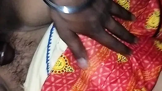 I am fucking a thin sister-in-law in a new room for the first time with a 15-inch cock.