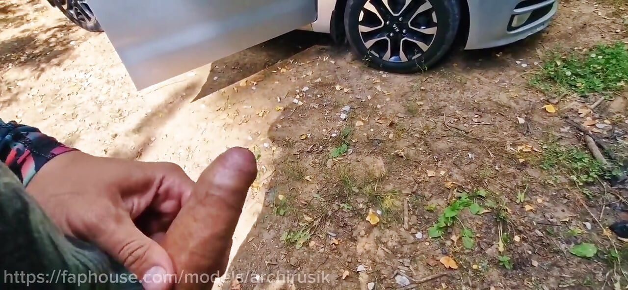Hard Fuck a Cute Twink in a Skirt on the Road and Fucked Him in His Taxi Without Condoms on a Cruise.