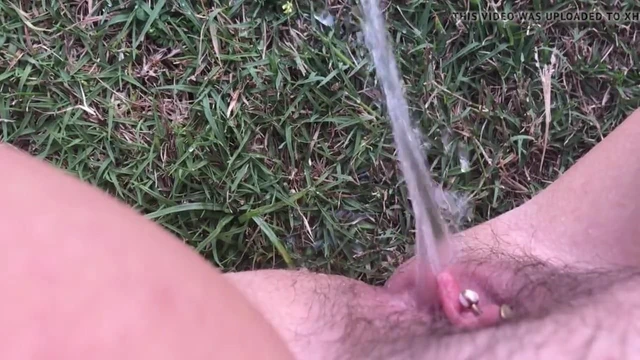 Outside pee