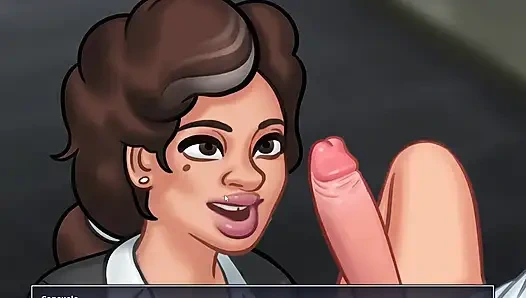 My Latina Maid begs for my cock in summertime Saga all scenes with Consuela compilation