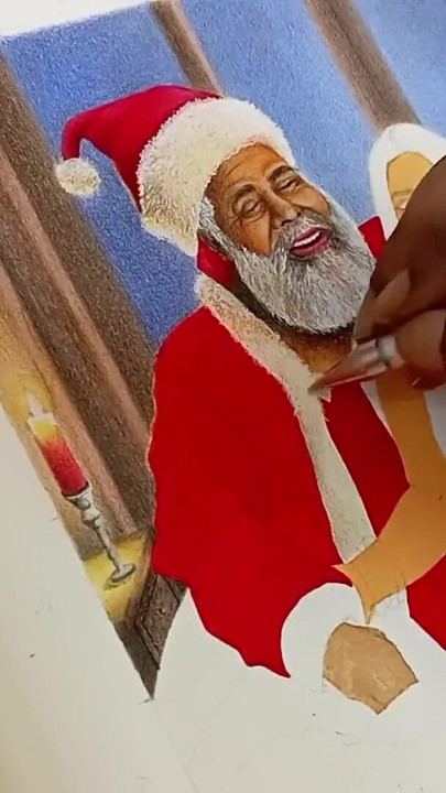 Desi Huge Boobs Bhabi Secretly Fucking with Naughty Santa on the Christmas Eve | Clip 1