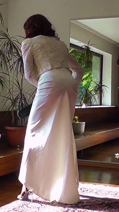 Stunning moment from "Wanking In Naughty See Through Clothing - compilation of the best sequences"