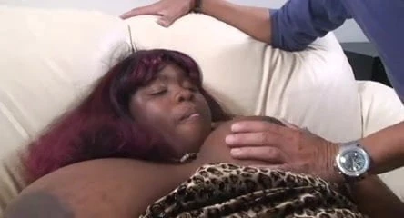 Hot Ebony BBW Tit Fuck