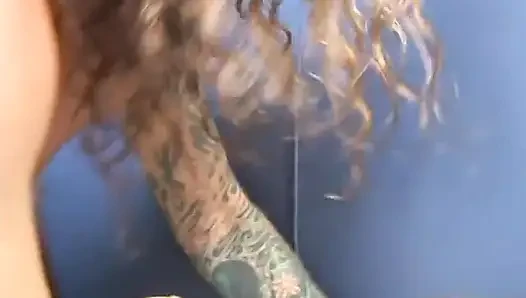 Hot redhead give head then gets it in her juicy ass