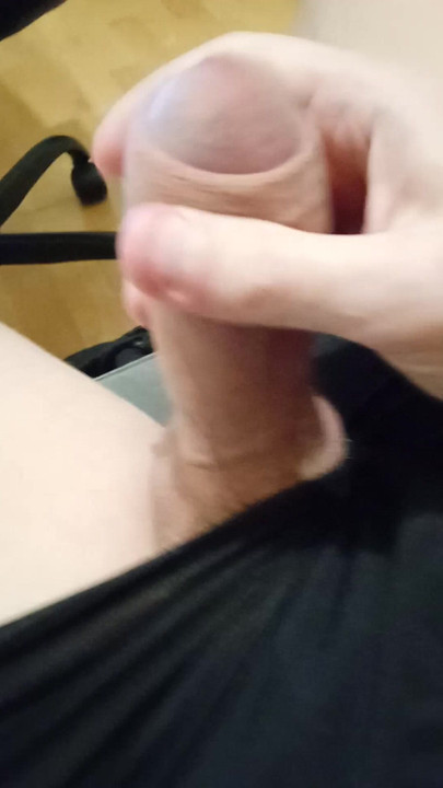Seeing the bare ass of a transsexual neighbor, I could not help but play pranks with my fat snake  #10