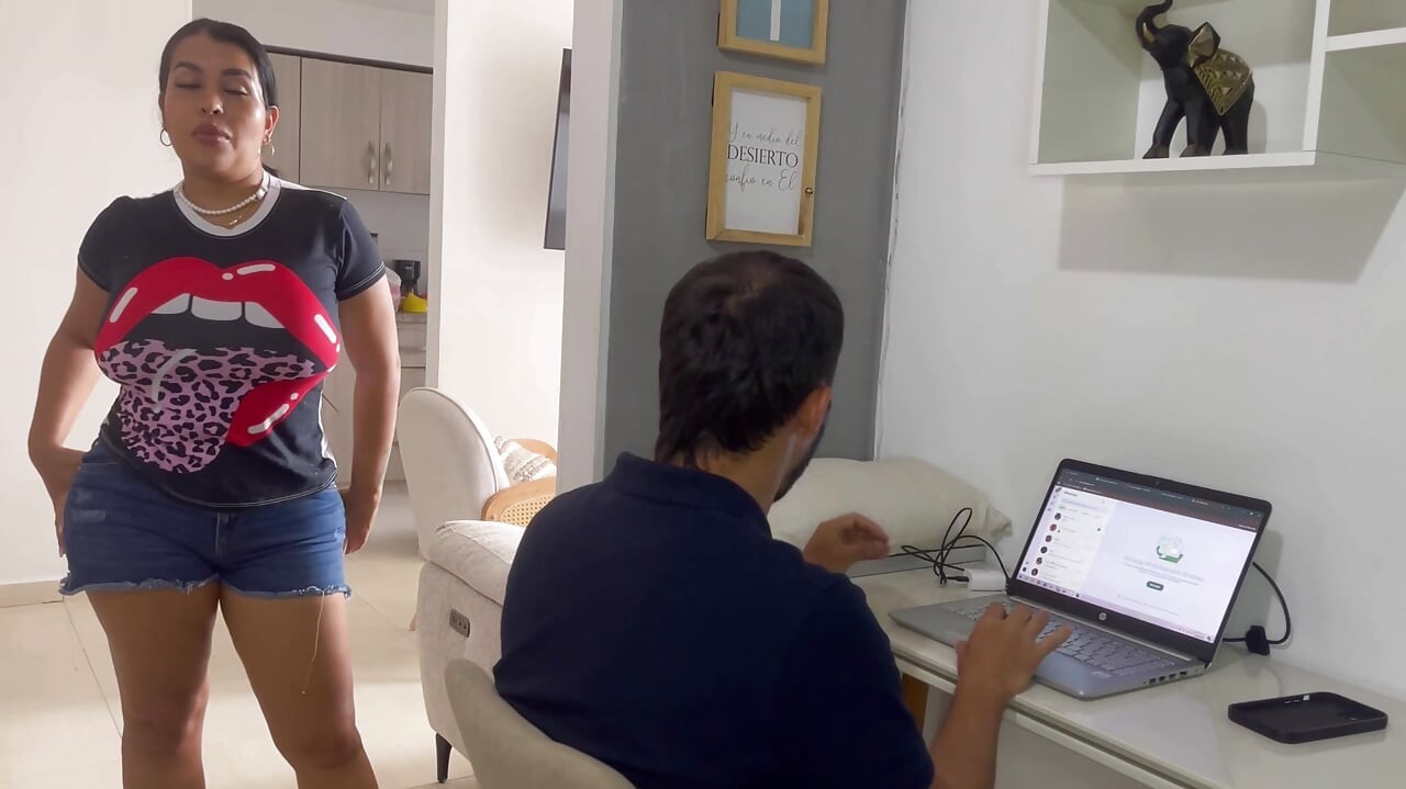 Ups! I'm Very Stupid Being Employed I'd Better Make You a Russian Dick with My Huge Tits in the Pool