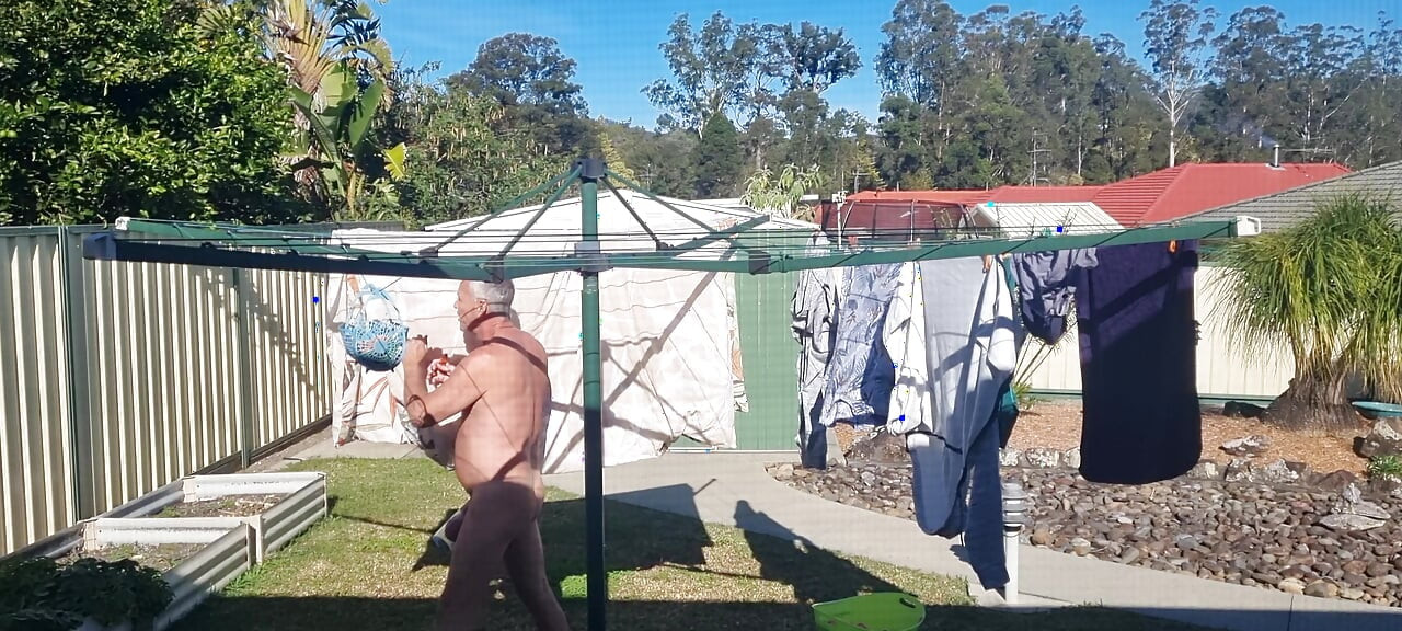 Hanging the Washing Out