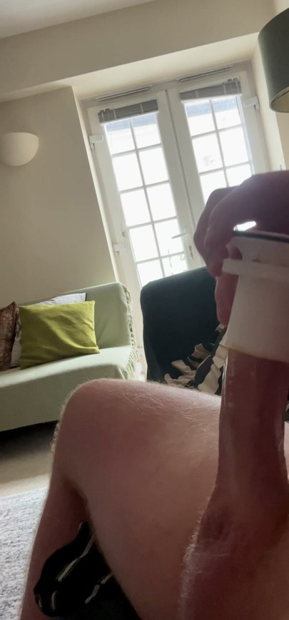 Sticky hard cock