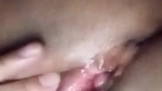 She loves it so much to see my blk dick hard