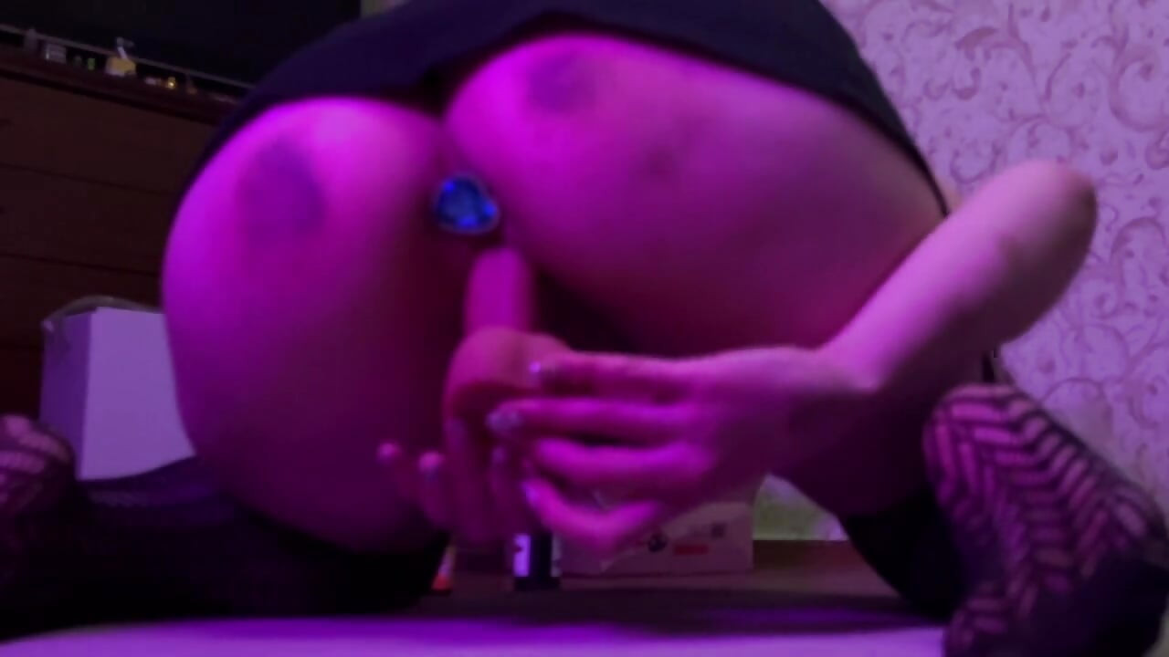 AFTER A HARSH PUNISHMENT DADDY MADE ME FUCK MYSELF  SOLO CUM