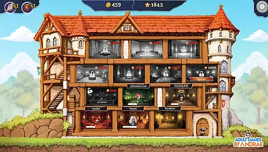 EP4: Lumin тверкает и трахает ее тугую киску - симулятор секс-гильдии