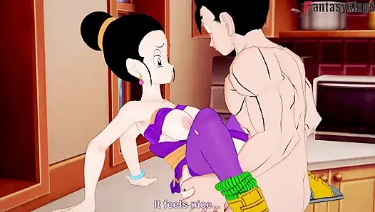 Chichi terjebak di wastafel dan gohan menidurinya - DragonBall Zex Series