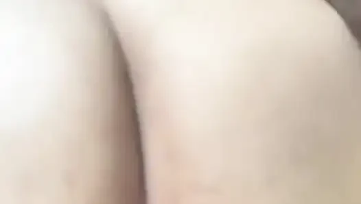 Big Ass BBW Takes BBC Until He Cums in Her Cheeks