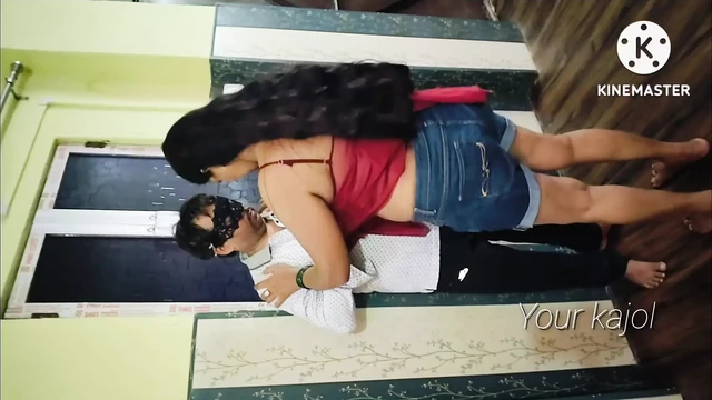 In Jeans Shorts
