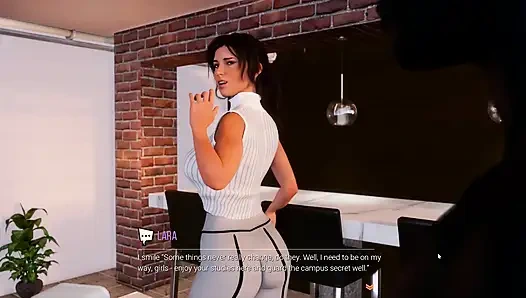 Croft Adventures Game Hentai Пародия Эпизод 5 Лара находит глорихол с большим чёрным членом!