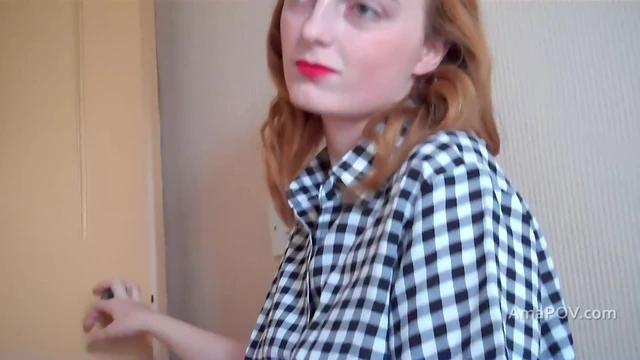 Watch me empty my load into this redhead’s mouth