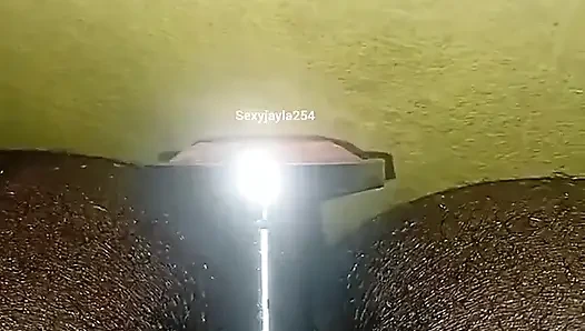 Yeni göt tıkacımı kullanarak göt deliğimi daha büyük bir yarak alması için eğitiyorum