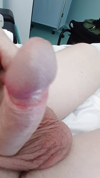 Playing with my tiny dick