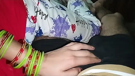Husband fucking cute wife with sex