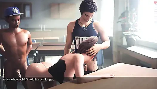 Awam - Jennifer büyük zenci yarağı alıyor ve sakso çekiyor