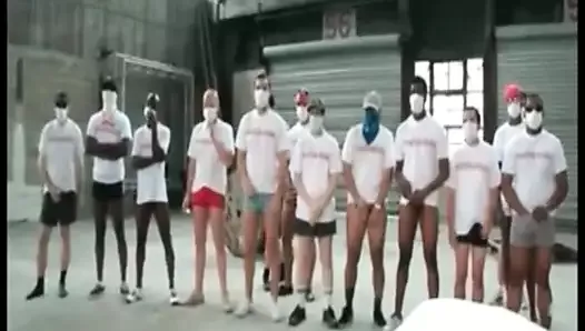 Gangbang Archive interracial MILF orgy