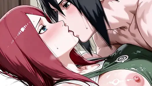Sasuke (naruto) X Kushina (naruto)