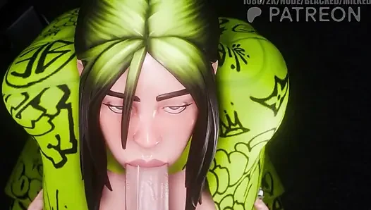 Fortnite billie schlampiger blowjob pOV 3D-animation