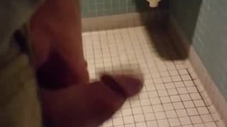 Pissing in public restroom 5