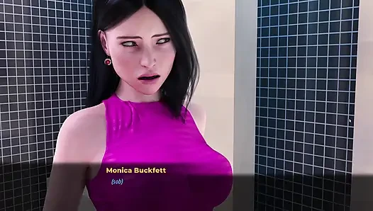 Fashion Business #1 - Monica suck dicks twice in toilet - Porn games, Adult games, 3d game