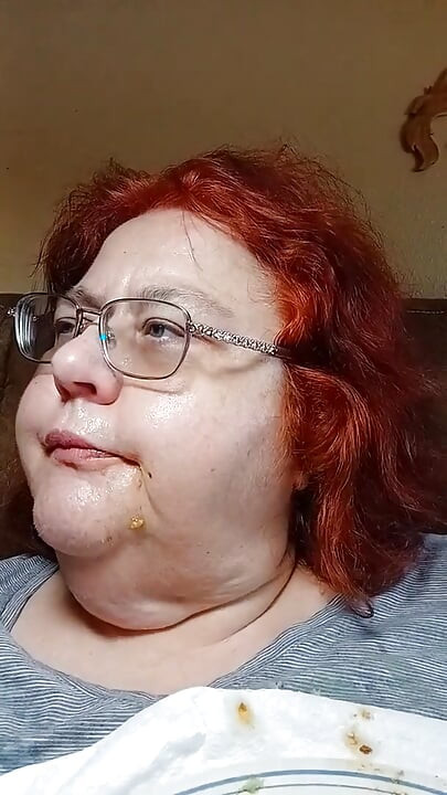 Ate a big meal homemade taco dinner