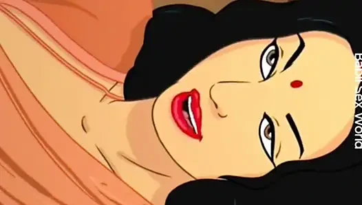 YANLıŞLıKLA GEÇMIŞTEN SAVITHA YENGE'YI ıŞıNLADıK VE SONUNDA ONU SIKTIK.