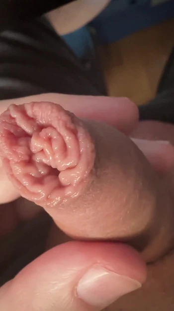 Memorable moment from "Play with my little cock and the long foreskin. (slow motion)"