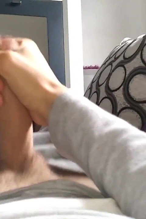 Lonely Rich Man on the Couch with a Big Wet Fat Cock Spitting Thick Milk