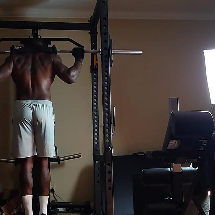 Leg Day yesterday Jeremiah McPherson aka Hallelujah Johnson Part - 3