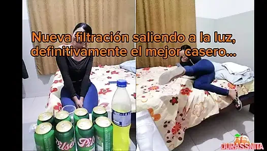 VIRUS! Bapak kos yang kamu cari muncul!! Cewek dengan pantat bahenol lagi asik dientot habis-habisan sama CHELA AND CHELE