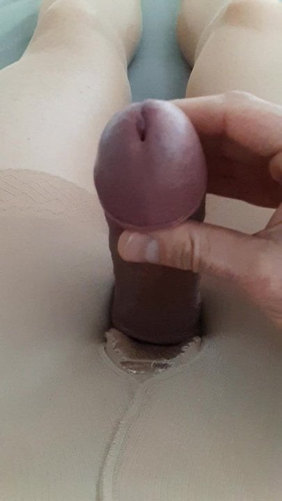 Гарний камшот в колготках