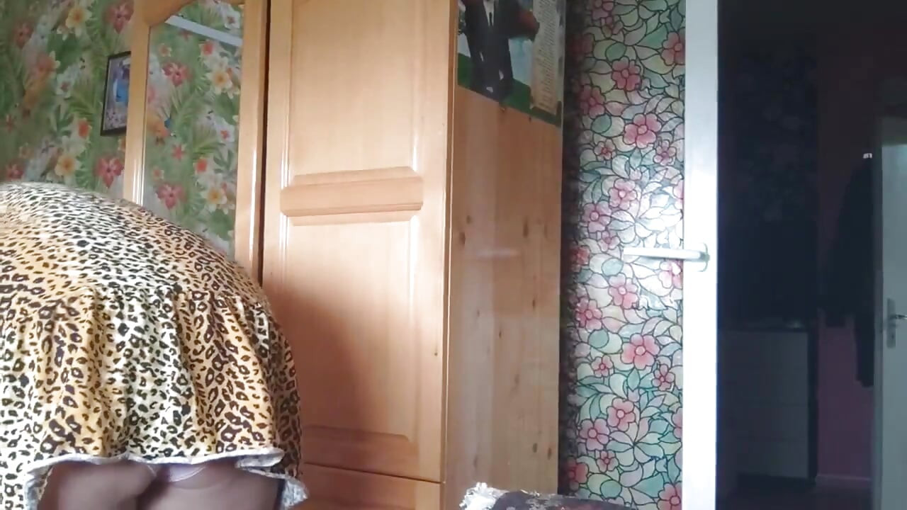 Three times cathed stepson watching at his stepmom