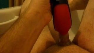 Wanking with the Cobra Libre Male Vibrator